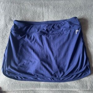 Navy Blue Athletic Skort